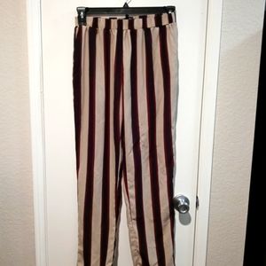 Bold strip pants